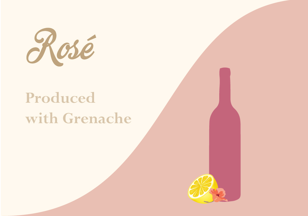 Rosé made with Grenache