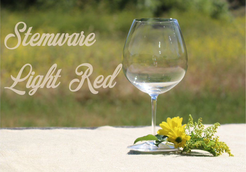 Stemware for Light Red Wine